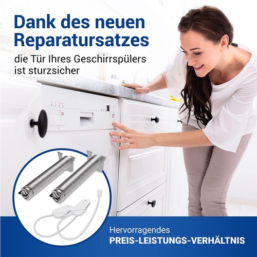 Seilzug Feder Tür Geschirrspüler für Bosch Siemens Neff 00754869 754869 2er Set - Bild 9 von 11