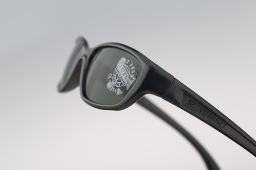 Vuarnet Pouilloux Ref. 107 ANT , Vintage 90s rectangle wrap sunglasses NOS - Picture 4 of 10