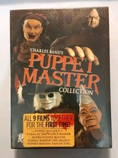 Charles Band's Puppet Master Collection 2010 DVD 9-Disc Set Horror