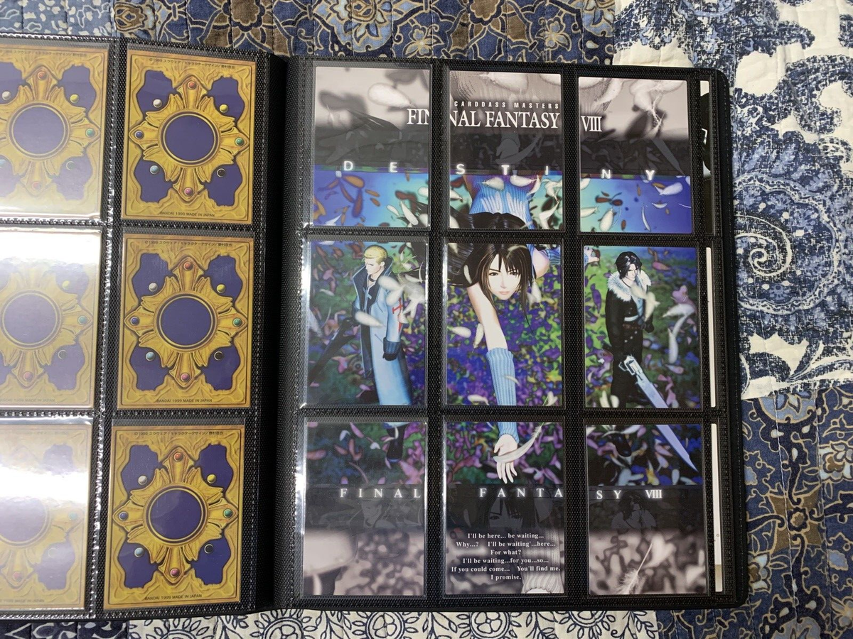 Final Fantasy 8 VIII FF8 Triple Triad 110 Complete Set Final Fantasy 8 VIII FF8 Triple Triad 110 Complete Set