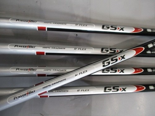 PowerBilt GS-X Iron Set 6-9 P Original Carbon (R) #351 Golf Clubs - Picture 5 of 6