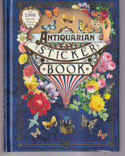 THE ANTIQUARIAN STICKER BOOK: OVER 1,000 EXQUISITE VICTORIAN STICKERS (HC){Y9)