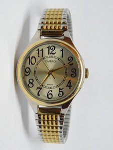 Carriage By Timex Two Tone Stainless Steel Ladies Watch Ebay