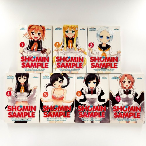 Lote de libros de manga de muestra Shomin Vol 1-7 conjunto de rústica inglesa 1, 2, 3, 4, 5, 6, 7 - Imagen 2 de 5