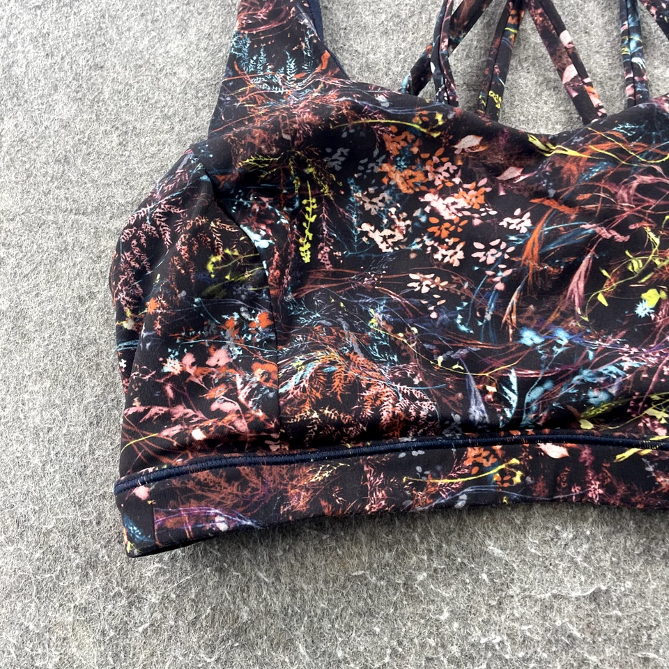 Sutiã esportivo feminino Lululemon 6 grátis para sereno academia casual tiras - Imagem 2 de 4