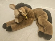 Vintage Steiff Cosy Pony, Lying 5360/40 With Tags
