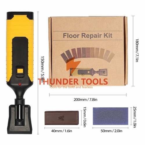 Kit de reparación de laminado para el hogar Kit de reparación de pisos Hágalo usted mismo Madera multifuncional - Imagen 14 de 14