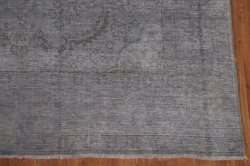 Traditional Semi-antique Area Rug 6x9 Hand-knotted Wool for Living Room - Picture 6 of 12