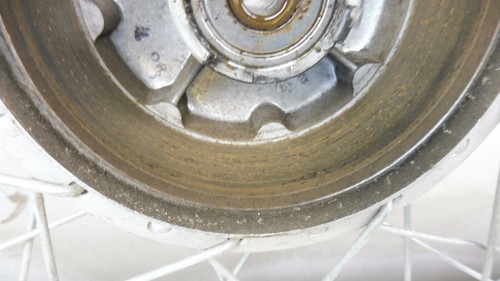 1965-66 Suzuki K15 Hill-Billy 79CC S300-2) front wheel rim 17in - Picture 9 of 12