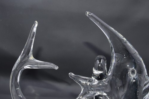 (3) Venetian Glass Vetro Artistico Veneziano Made In Murano Italy Smoky Vintage - Picture 22 of 24