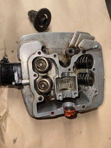 79-81 honda xl-500s , xr-500 cylinder head assembly, 12200-429-305 - Picture 8 of 17