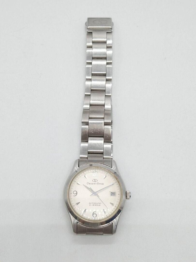 Orient Star Automatic 21jewels 597302-70 Stainless Steal Mens Watch 34mm for sale online | eBay Orient Star Automatic 21jewels 597302-70 Stainless Steal Mens Watch 34mm for sale online | eBay