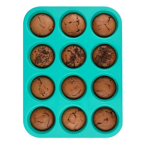 2 PCS Silicone Muffin Pan Cupcake Pan Set - Nonstick Food Grade Silicone Molds - Picture 6 of 9