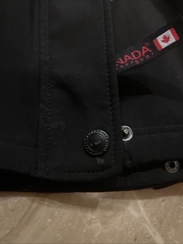 Canada Weathergear Girl’s Jacket Black Faux Fur Hooded Parka Coat Sz Lg 14/16 - Picture 15 of 17