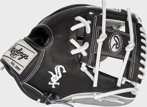 Rawlings Heart Of The Hide MLB Baseball Glove Chicago White Sox Black RHT 11.5" - Picture 21 of 24