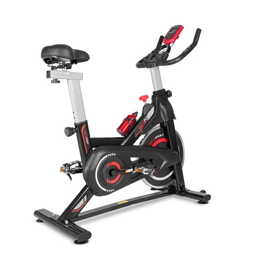 Bicicleta Daspinning Indoor Regulable Pantalla LCD Volante Inercia 16kg Gosport - Imagen 3 de 7
