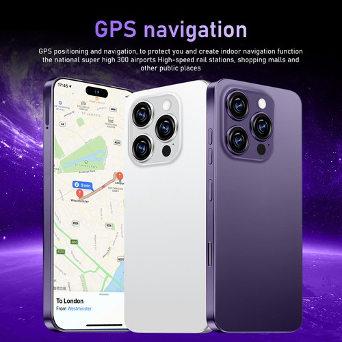 Unlocked Smartphone 16 PRO MAX 5G 7" 6GB+128GB Android Mobile Phones 6000mAh - Picture 10 of 22