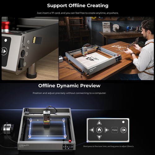 Falcon 2 40W Graviermaschine Lasergravur Lasergravierer 400*415mm Laser Engraver - Bild 10 von 12