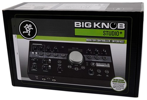 Mackie Big Knob Studio + Plus 4x3 Studio Monitor Controller Interface+Mic+Mount - Picture 8 of 11