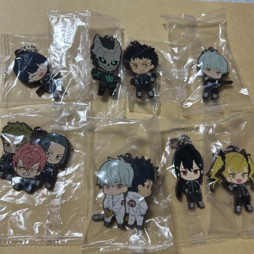 Kaiju No. 8 figure rubber key chain lot 8 set Kikoru Hoshina Japan anime m547 - Picture 1 of 4