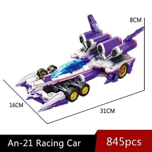 Building Blocks Sets MOC Expert Ogre Racing Car DIY Bricks Model Toys 845 PCS - Picture 7 of 14