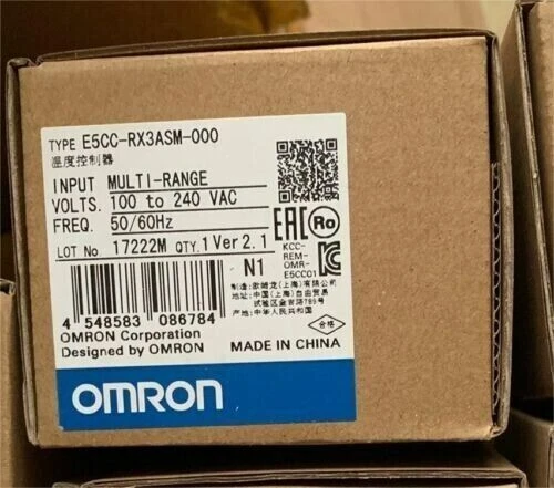 1 Stück Neu Omron E5CC-RX3ASM-000 Temperaturregler E5CCRX3ASM000 - Bild 1 von 2