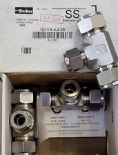 1PC Parker 12-12-8 JLZ-SS card pipe joint