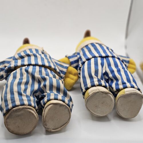 Tomy Bananas In Pijama 8” 1995 Peluche Vintage B1 y B2 Leer - Imagen 3 de 13