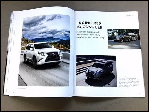 2022 Lexus GX GX460 44-page Original Car Sales Brochure Catalog - Picture 6 of 9