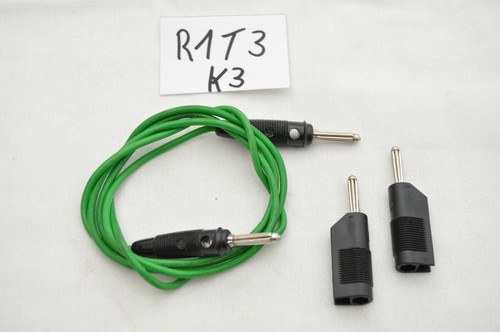 Laborleitung Laborkabel Labor Kabel Leitung Bananenstecker Ex. Bundeswehr - Bild 8 von 8