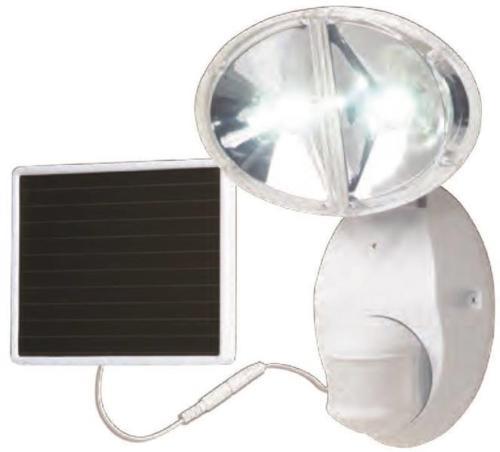 Cooper Lighting Msled180w Motion Activated Solar Powered Led Stock Photo
