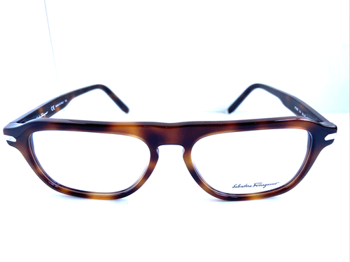 NUEVO MARCO DE GAFAS SALVATORE FERRAGAMO SF2869 214 55MM TORTUGA HOMBRE - Imagen 5 de 5