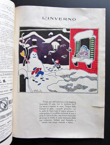 KALENDAROMANZO almanacco 1928 di NINO CERONTI illustrato da SCARPELLI e ONORATO - Imagen 6 de 7