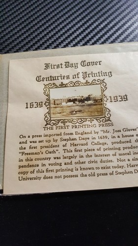 Briefmarken USA 25.09.1939 Jahrhunderte Druck Ersttagsbrief 3 Cents - Bild 5 von 8