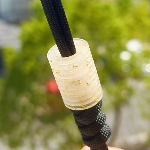 Glow in the Dark Knife Lanyard Bead Paracord Pendant Bracelet Making Bead EDC - Picture 9 of 19