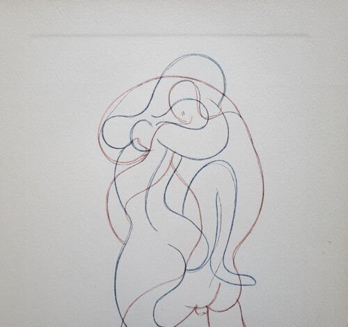 Pablo Picasso ""Unbenannt"" Platte 10" Original-Lithographie "" 1952 mit Vorsehung - Bild 2 von 5