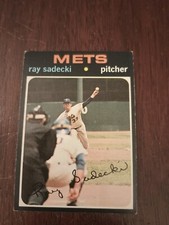 1971 Topps #406 Ray Sadecki (VG)