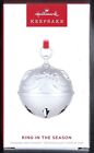 Hallmark Ring in the Season Metal Bell 2024 Keepsake Ornament 10th in Series Db