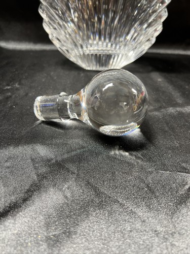 Villeroy & Boch Crystal PLATANO Decanter with Stopper Shell Theme/ Clear Glass - Picture 4 of 7