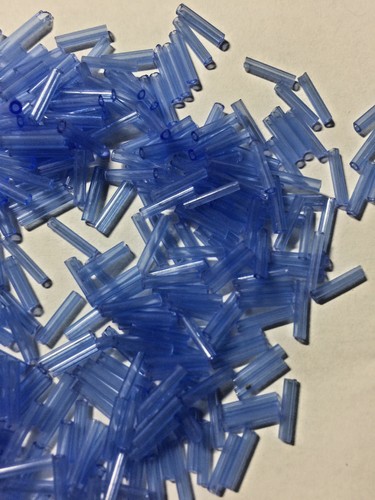 Vintage 7mm 9mm Bugle Beads sz 3 35 Grams - Picture 55 of 109