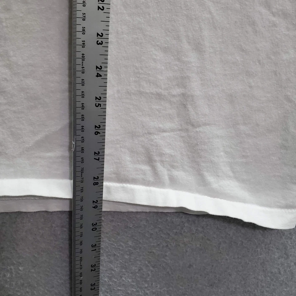 Camiseta Masculina Vintage Snickers 2XL Gráfica Branca Planeta Marte Ponto Único - Imagem 4 de 4