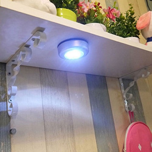 3LED Kabelloses Unterbaulicht Touch Schalter als Nachtlampe im Kleiderschrank - Bild 3 von 24