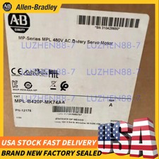 MPL-B420P-MK74AA Servo Motor New Sealed Allen-Bradley Fast Shipping