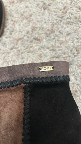 Roxy Devlin Boot Size 7 Black and Brown 1.5 inch heel NWOT - Picture 11 of 14