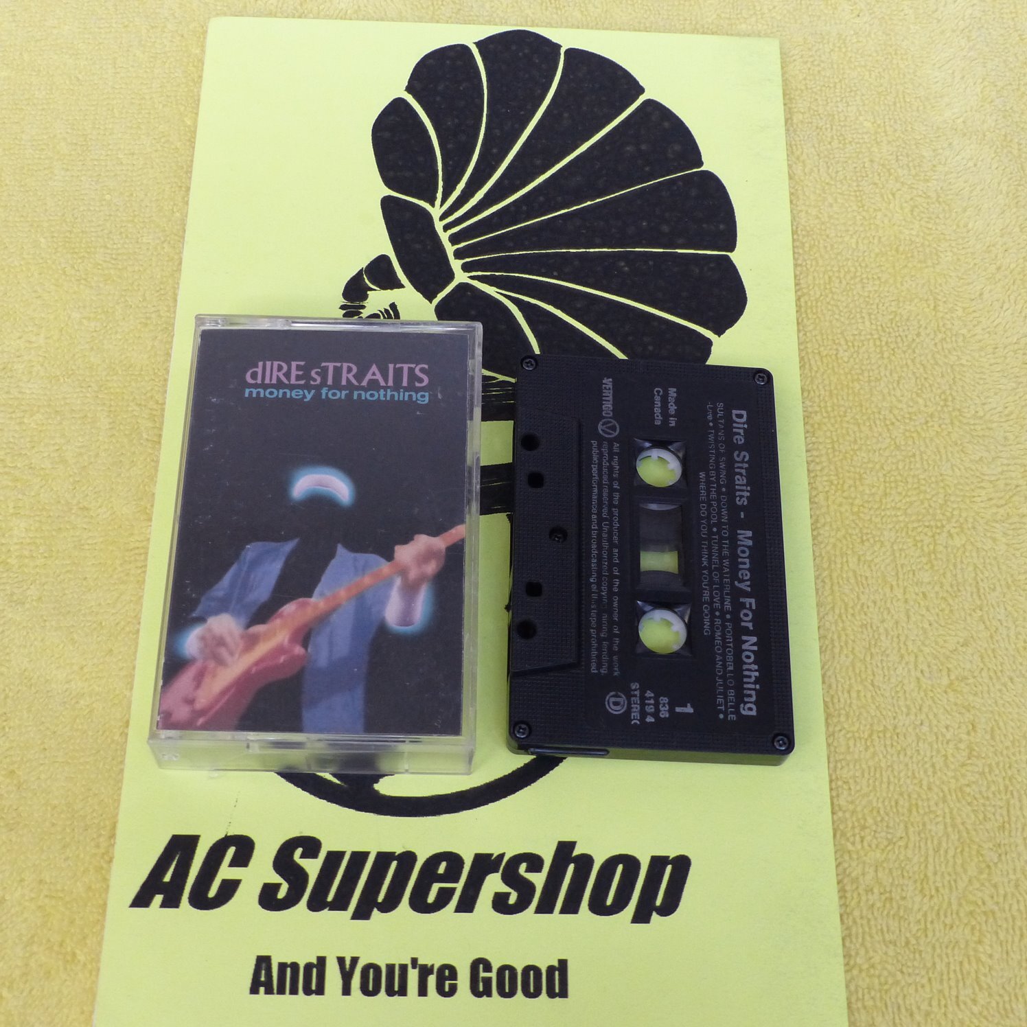 Money for Nothing［カセット］ Dire Straits Money For Nothing - Cassette Tape | eBay