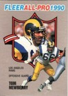 Fleer Los Angeles Rams Sports Trading Cards