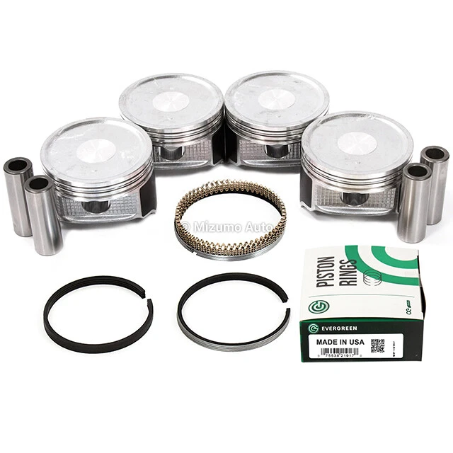 Pistons Main Rod Bearings Fit 04-11 Mitsubishi Outlander Eclipse Lancer 2.4 4G69 - Image 3 of 4