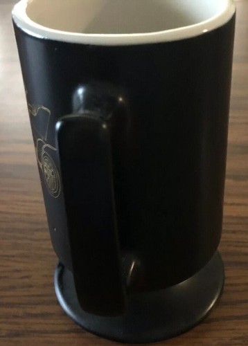 Taza de pedastal negra Cadillac 1903 Buntingware RARA - Imagen 4 de 7