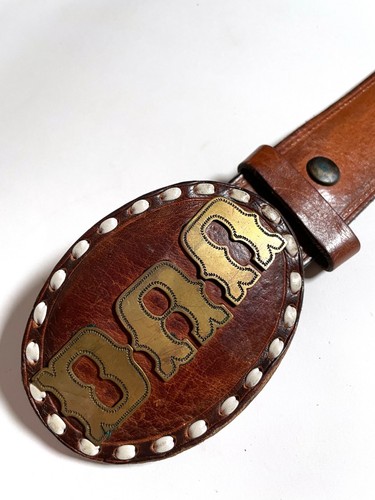 ¡Difícil de conseguir!_Cinturón Dan Western clásico marrón vintage primavera 2006 Dsquared2 - Imagen 4 de 12