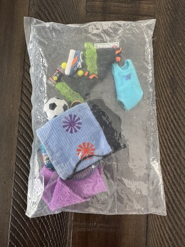 American Girl AG Minis Illuma Room Slumber Party Set e Set Attrezzatura Sportiva - NUOVO - Foto 8 di 8